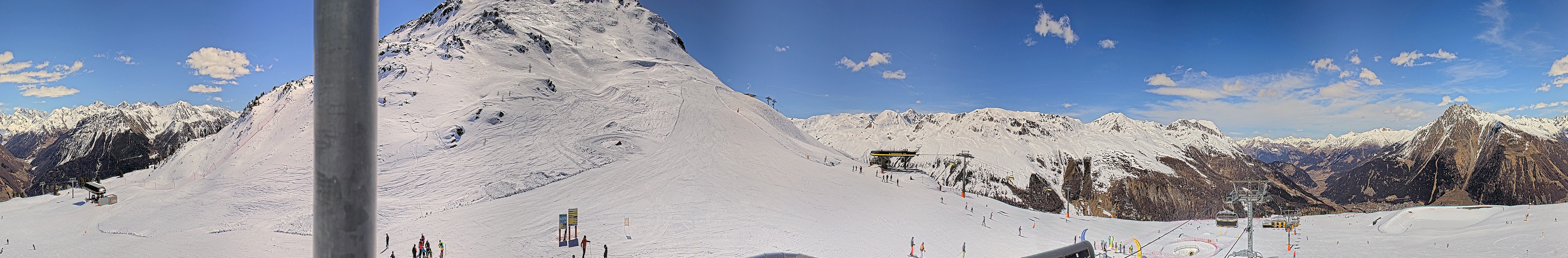 Archived image Webcam Ski resort Schöneben / Reschenpass