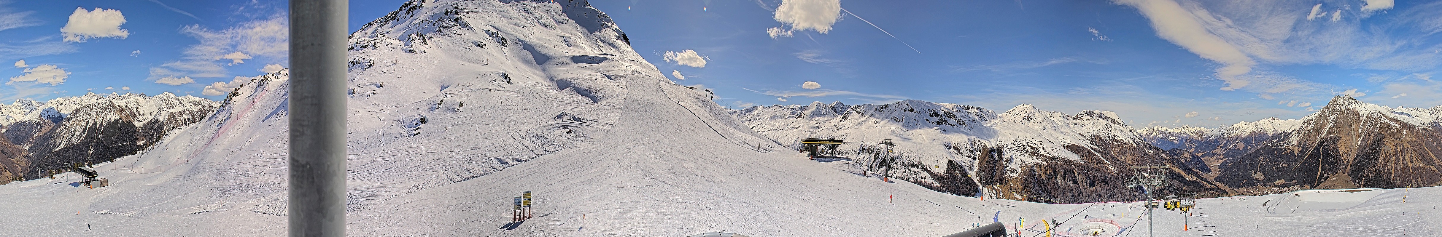 Archived image Webcam Ski resort Schöneben / Reschenpass