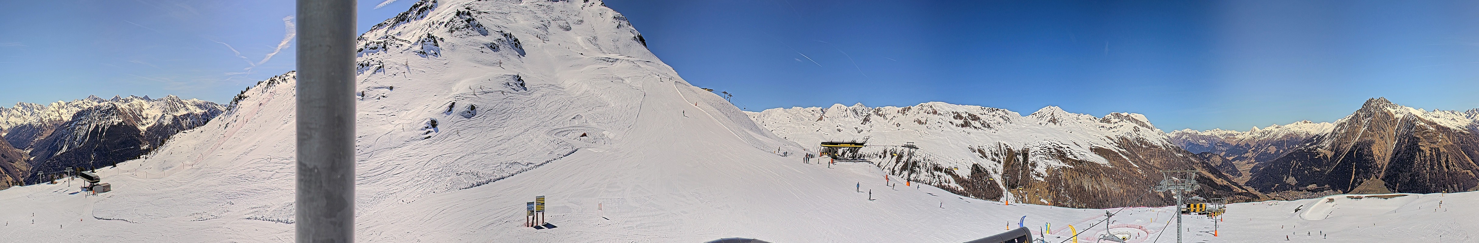 Archived image Webcam Ski resort Schöneben / Reschenpass