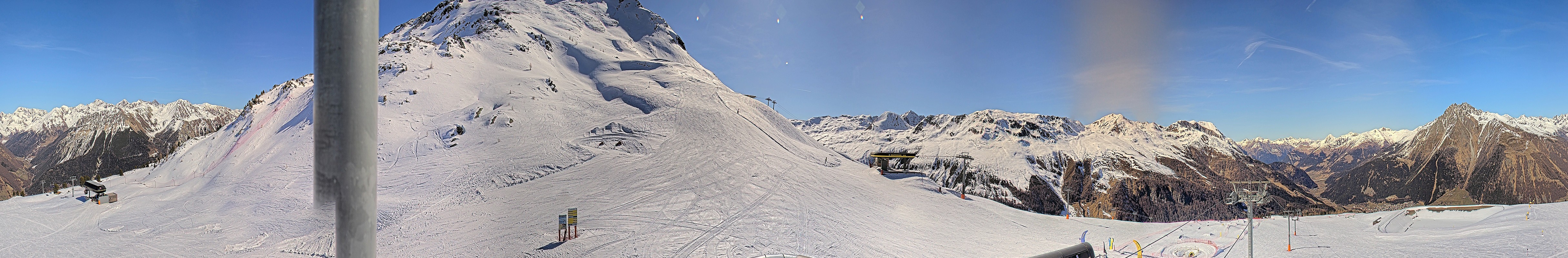 Archived image Webcam Ski resort Schöneben / Reschenpass