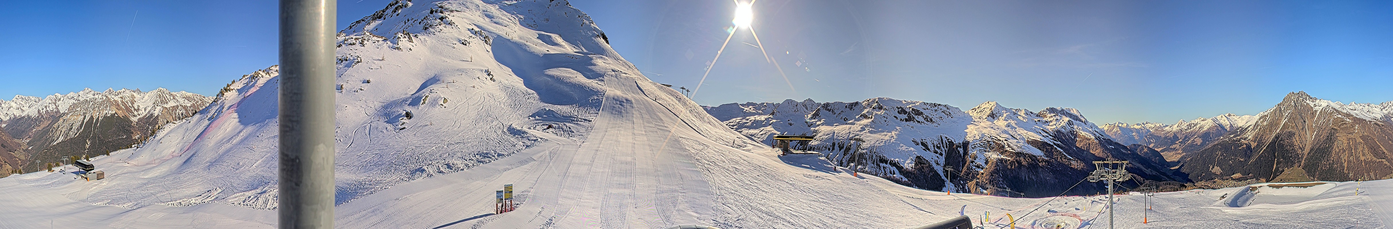 Archived image Webcam Ski resort Schöneben / Reschenpass
