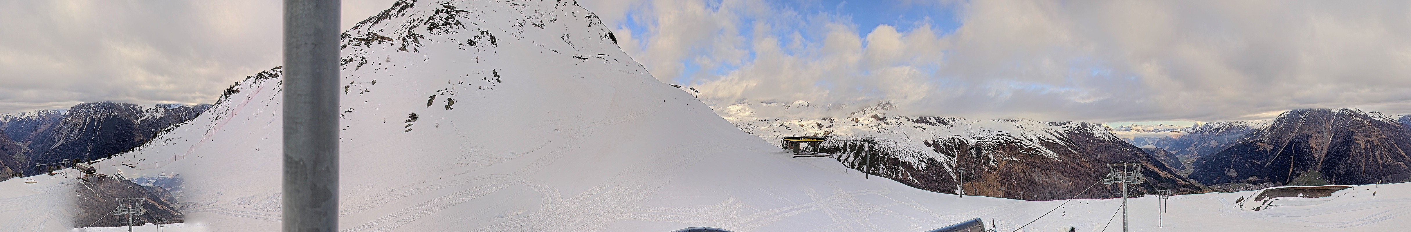 Archived image Webcam Ski resort Schöneben / Reschenpass