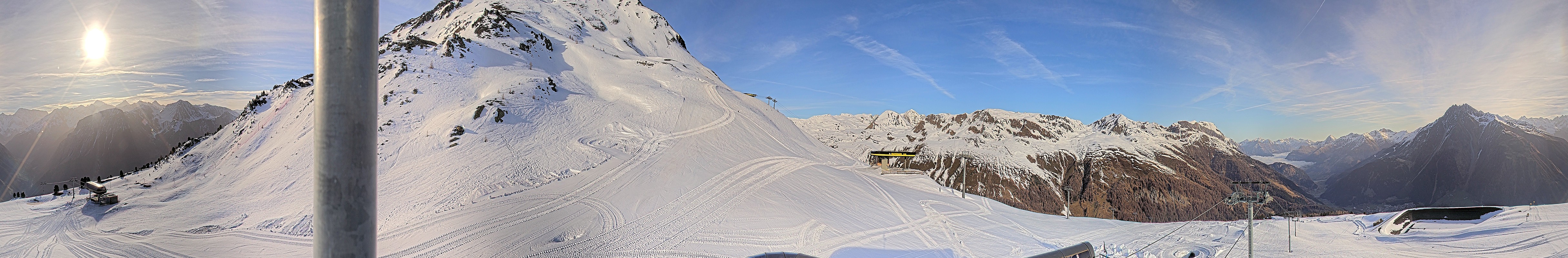 Archived image Webcam Ski resort Schöneben / Reschenpass