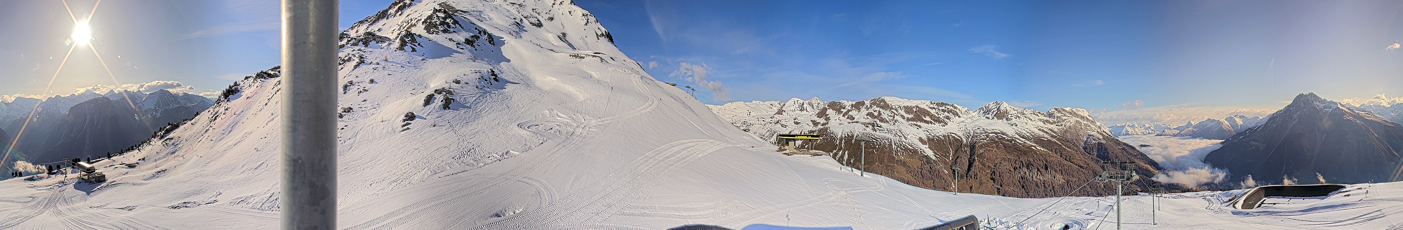 Archived image Webcam Ski resort Schöneben / Reschenpass