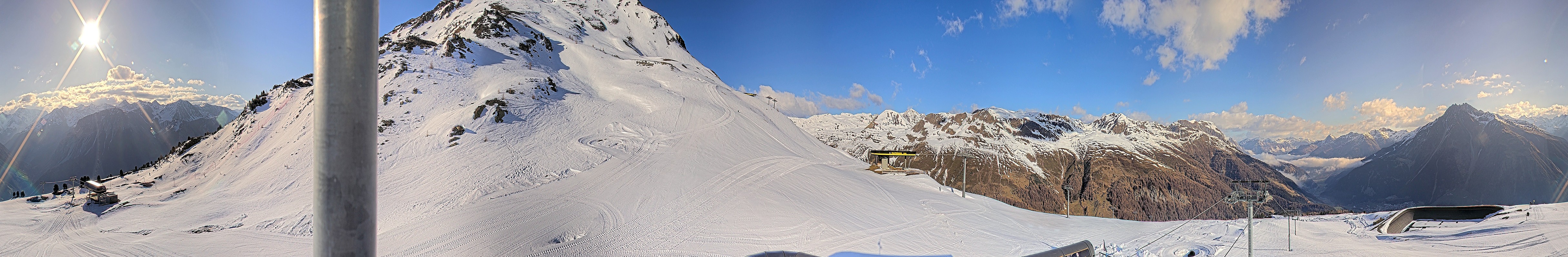 Archived image Webcam Ski resort Schöneben / Reschenpass