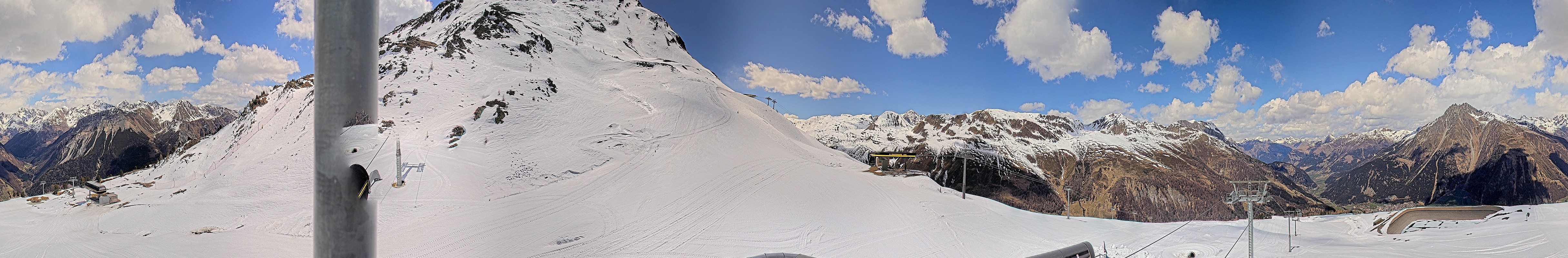 Archived image Webcam Ski resort Schöneben / Reschenpass