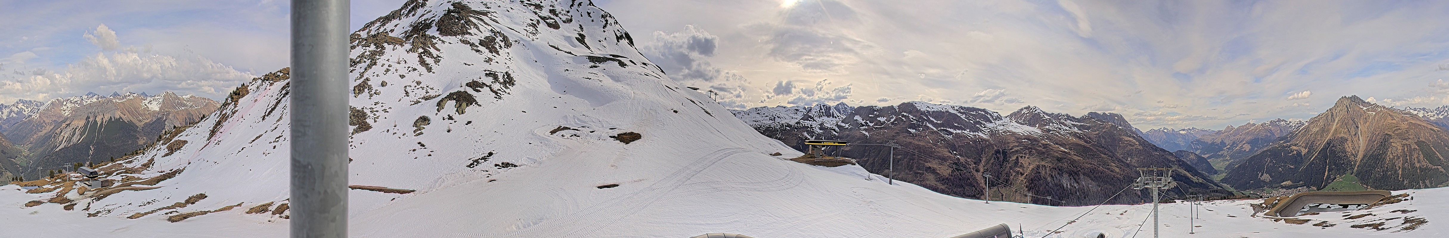 Archived image Webcam Ski resort Schöneben / Reschenpass