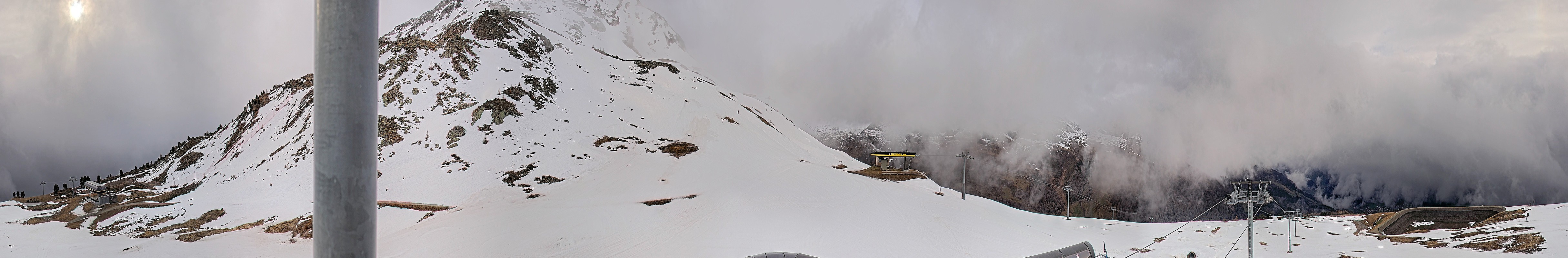 Archived image Webcam Ski resort Schöneben / Reschenpass