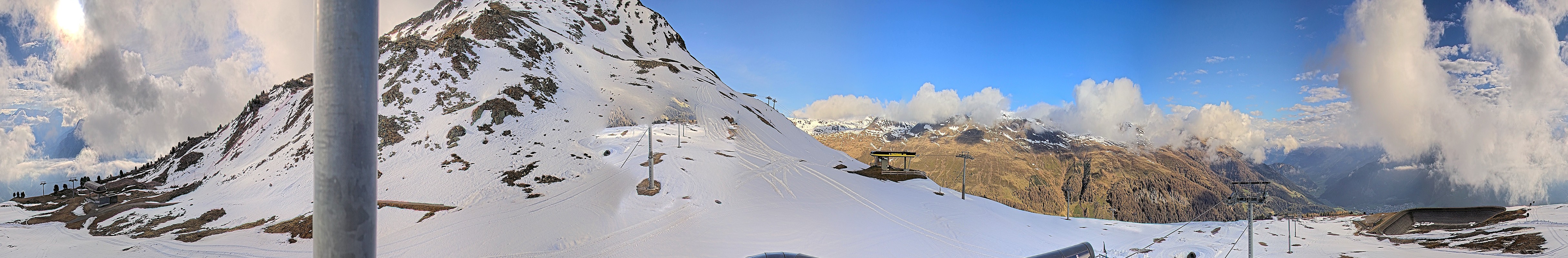 Archived image Webcam Ski resort Schöneben / Reschenpass