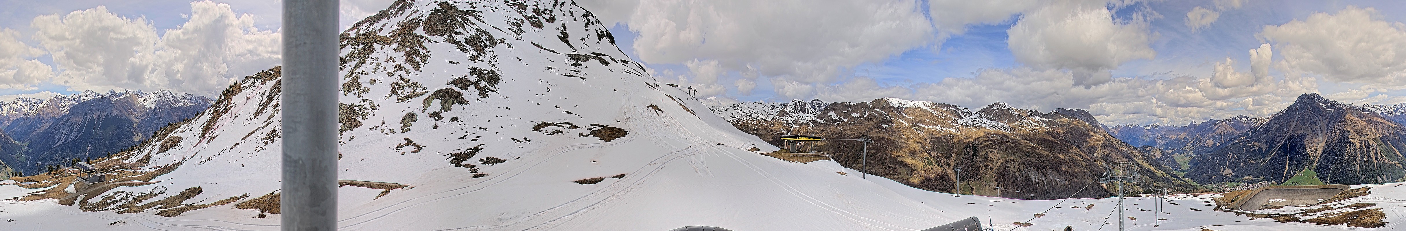 Archived image Webcam Ski resort Schöneben / Reschenpass