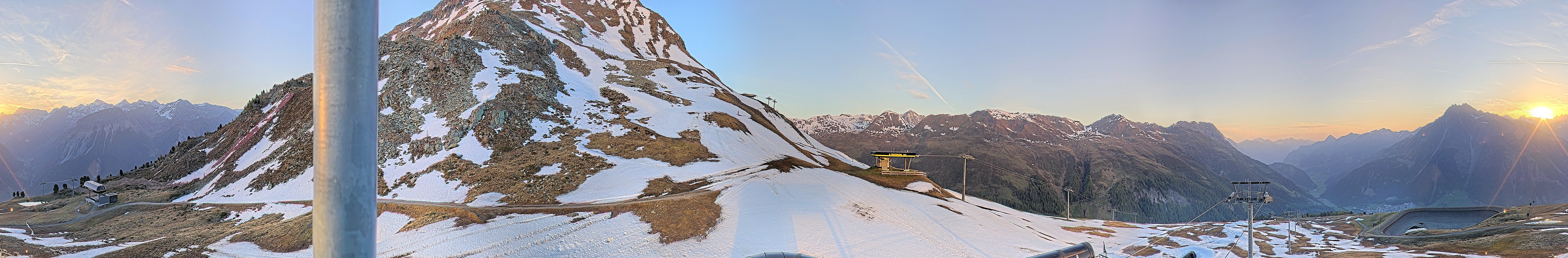 Archived image Webcam Ski resort Schöneben / Reschenpass