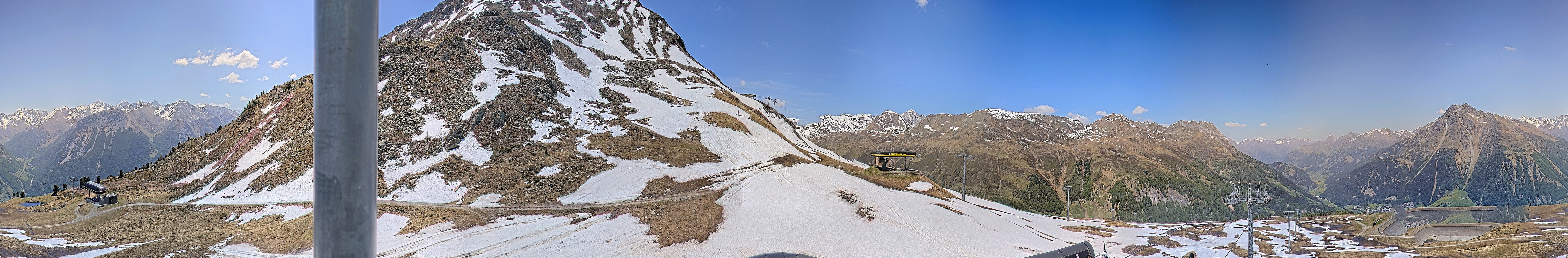 Archived image Webcam Ski resort Schöneben / Reschenpass