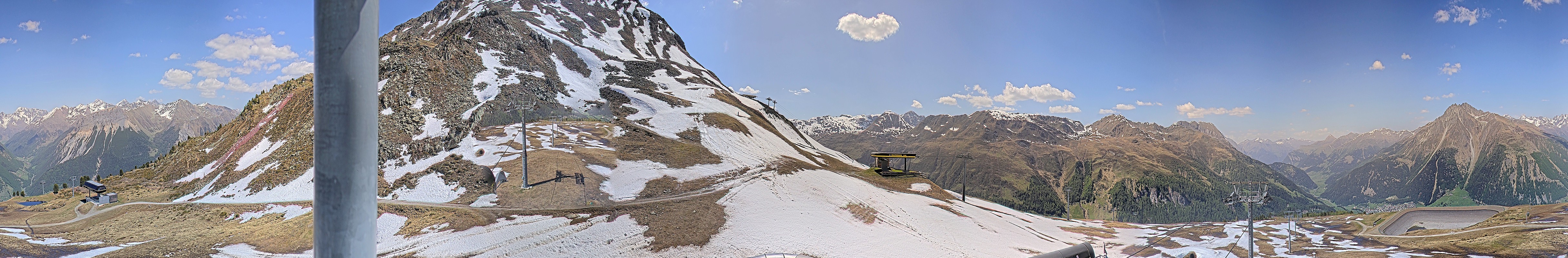 Archived image Webcam Ski resort Schöneben / Reschenpass