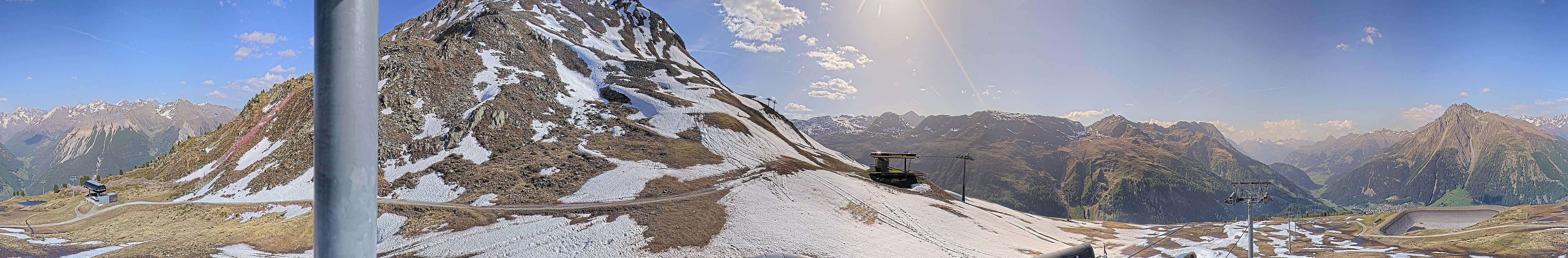 Archived image Webcam Ski resort Schöneben / Reschenpass