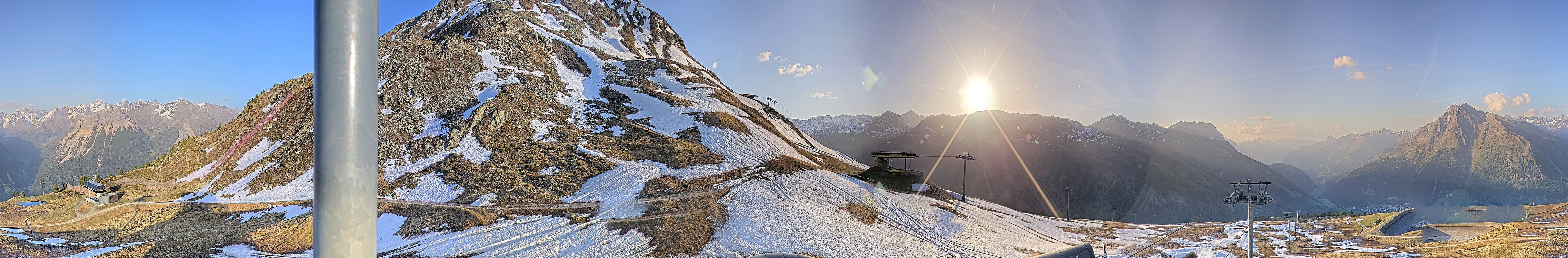 Archived image Webcam Ski resort Schöneben / Reschenpass