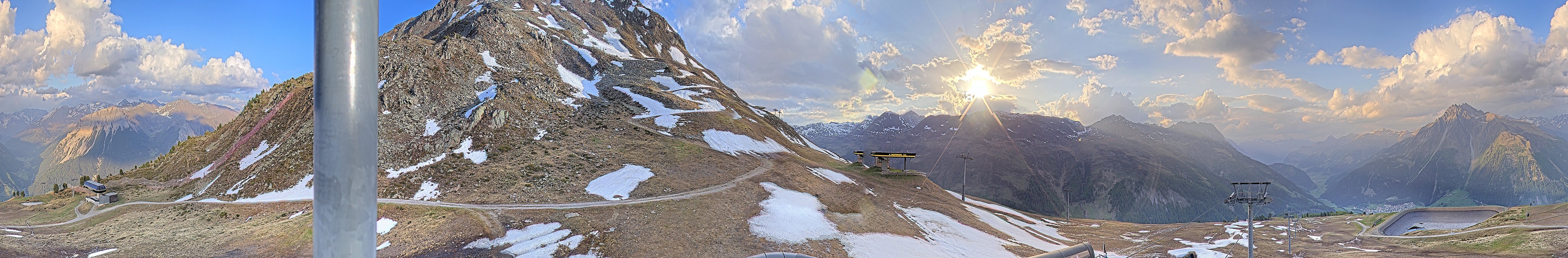 Archived image Webcam Ski resort Schöneben / Reschenpass