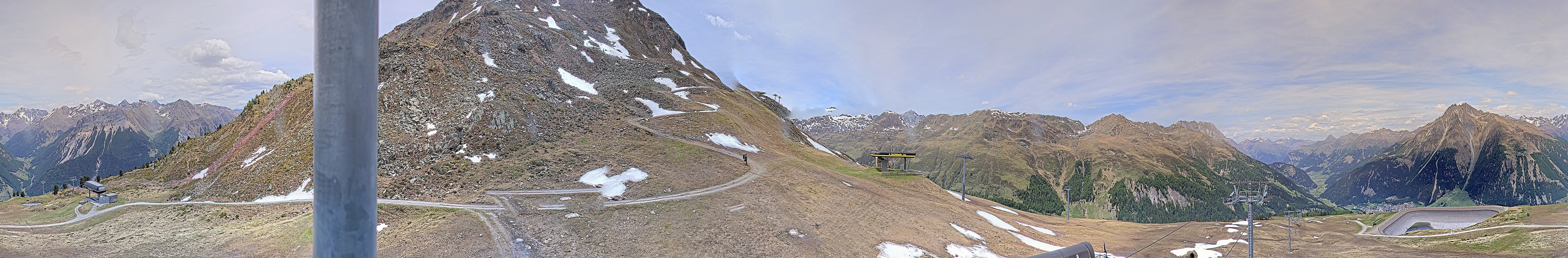 Archived image Webcam Ski resort Schöneben / Reschenpass