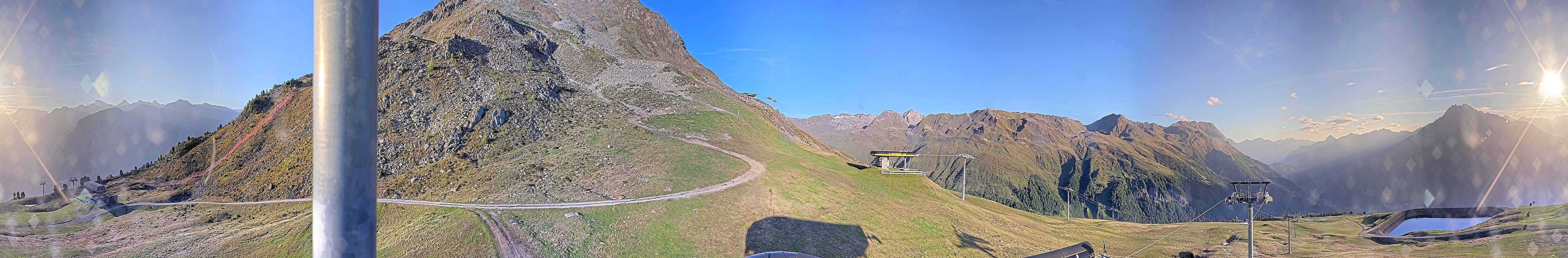 Archiv Foto Webcam Schöneben / Reschenpass