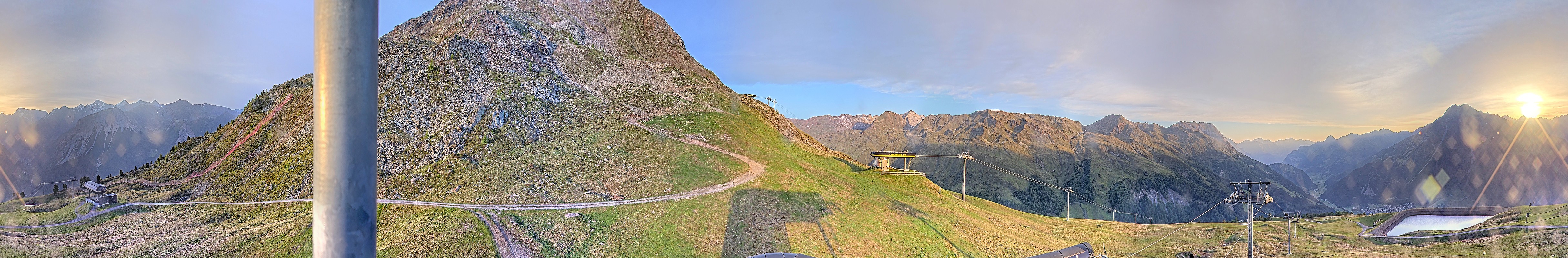 Archived image Webcam Ski resort Schöneben / Reschenpass