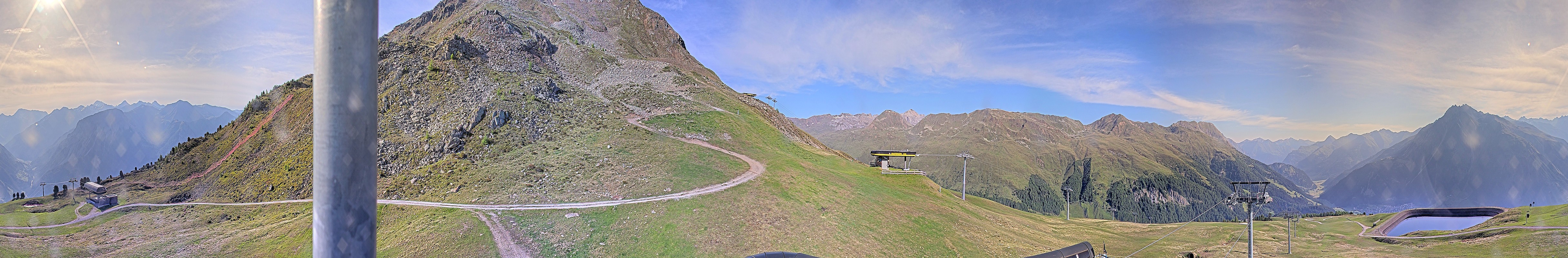 Archived image Webcam Ski resort Schöneben / Reschenpass