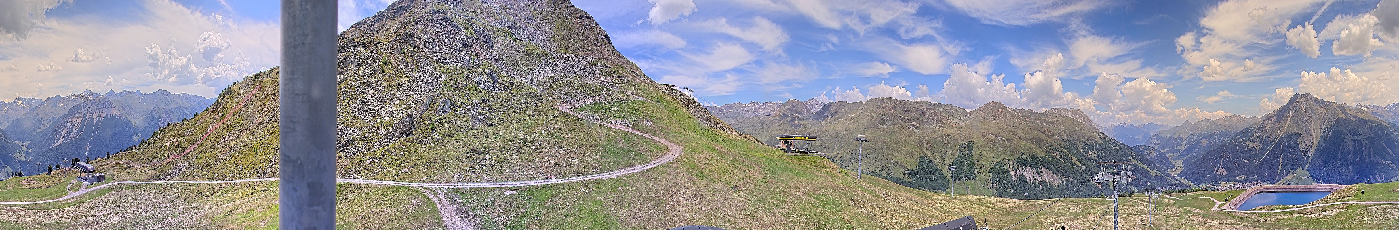 Archived image Webcam Ski resort Schöneben / Reschenpass