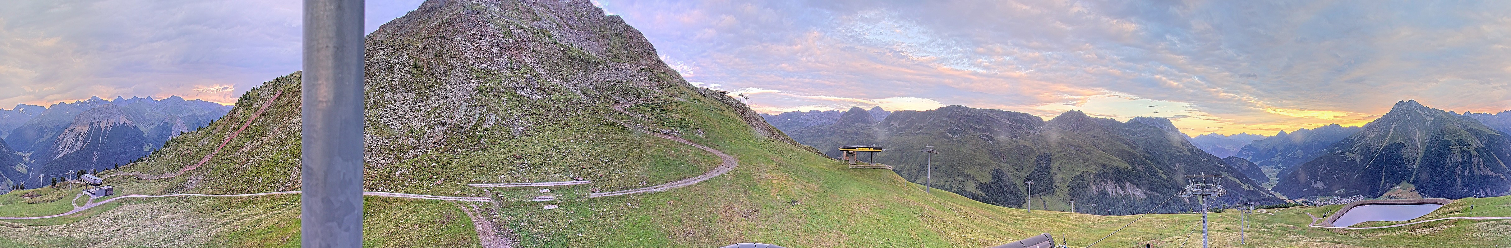 Archived image Webcam Ski resort Schöneben / Reschenpass