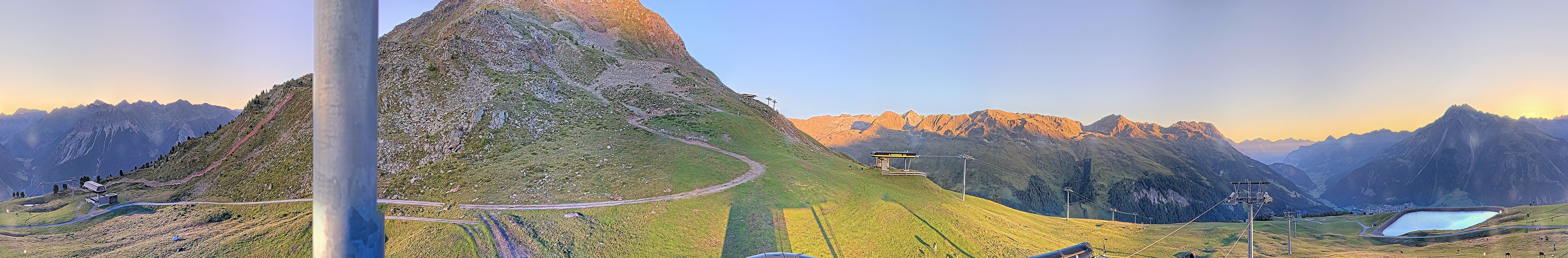 Archived image Webcam Ski resort Schöneben / Reschenpass