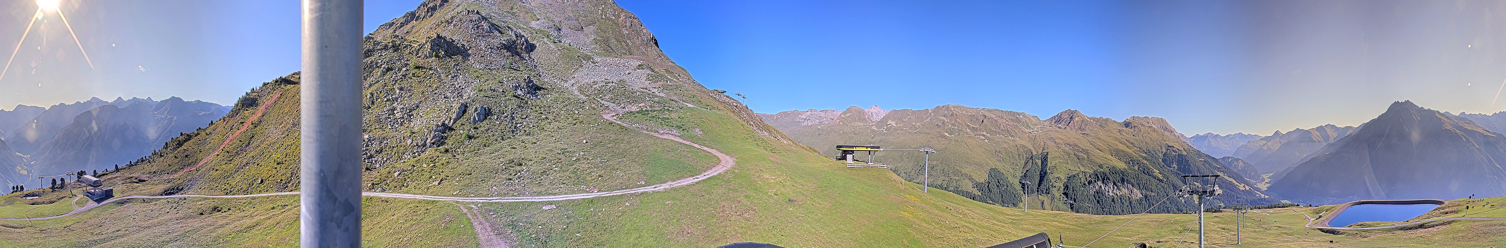 Archived image Webcam Ski resort Schöneben / Reschenpass