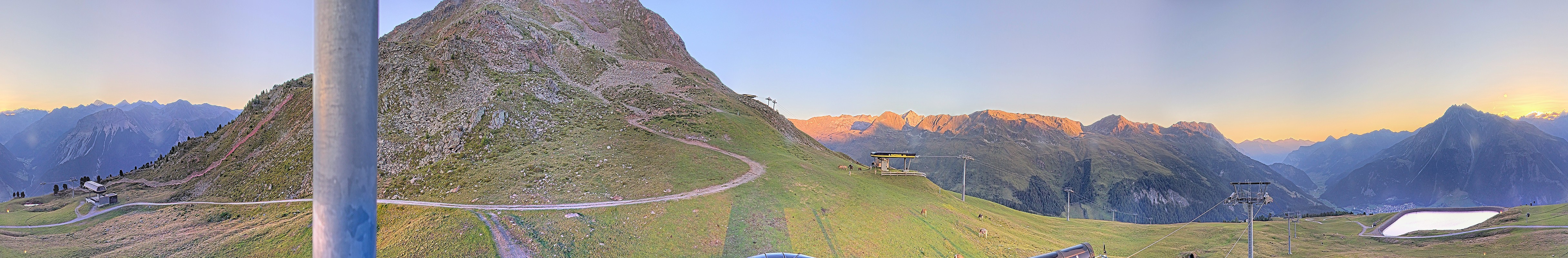 Archived image Webcam Ski resort Schöneben / Reschenpass