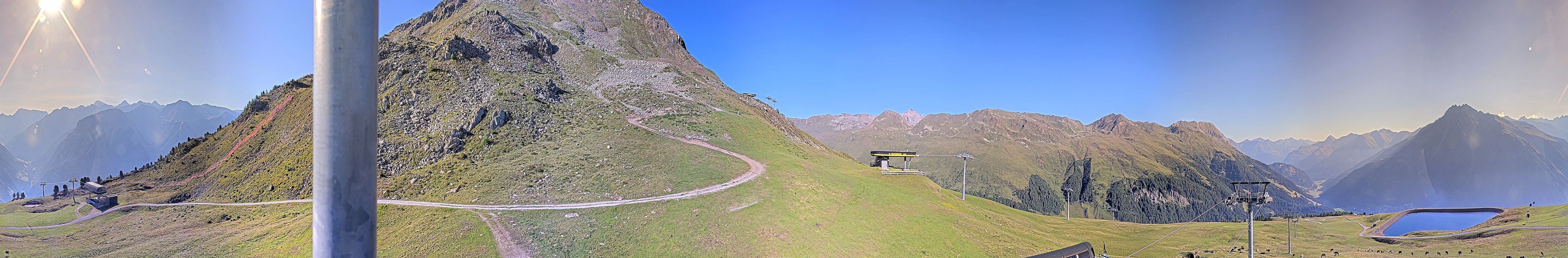 Archived image Webcam Ski resort Schöneben / Reschenpass