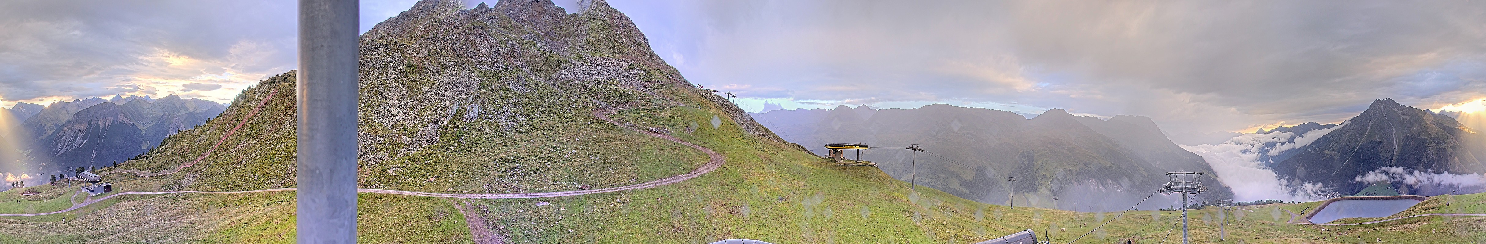 Archived image Webcam Ski resort Schöneben / Reschenpass