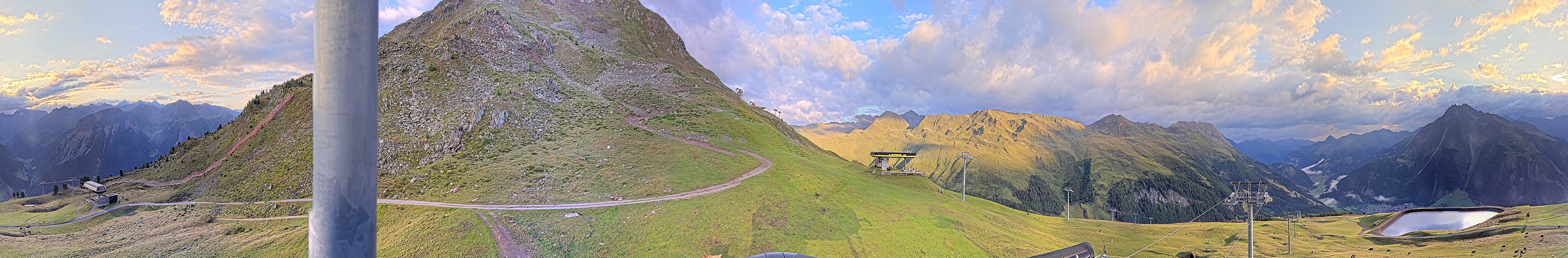 Archived image Webcam Ski resort Schöneben / Reschenpass