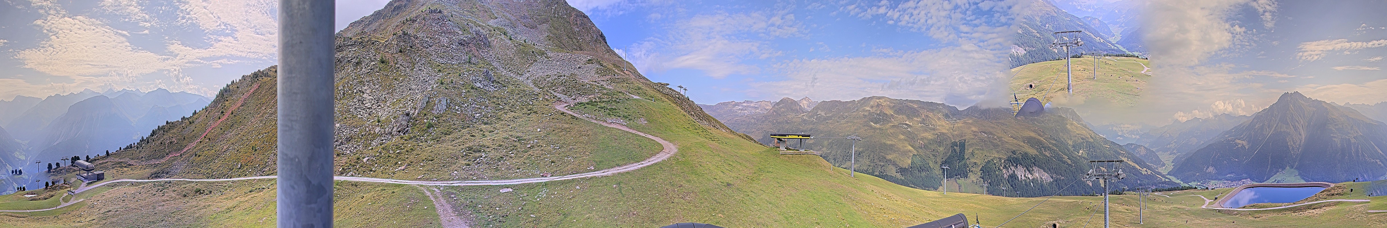 Archived image Webcam Ski resort Schöneben / Reschenpass