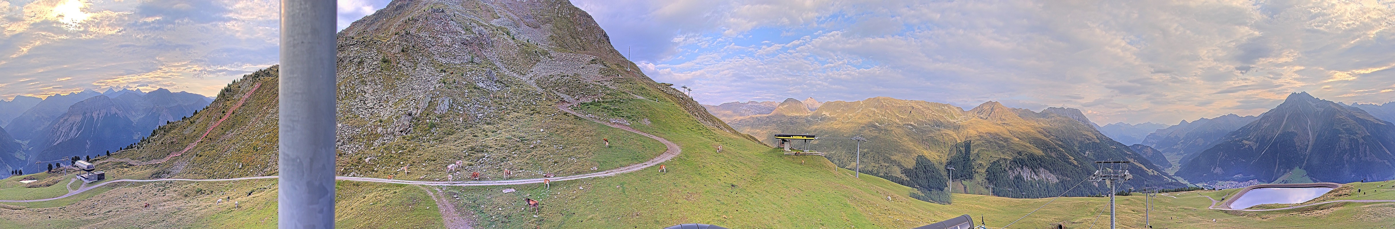 Archived image Webcam Ski resort Schöneben / Reschenpass