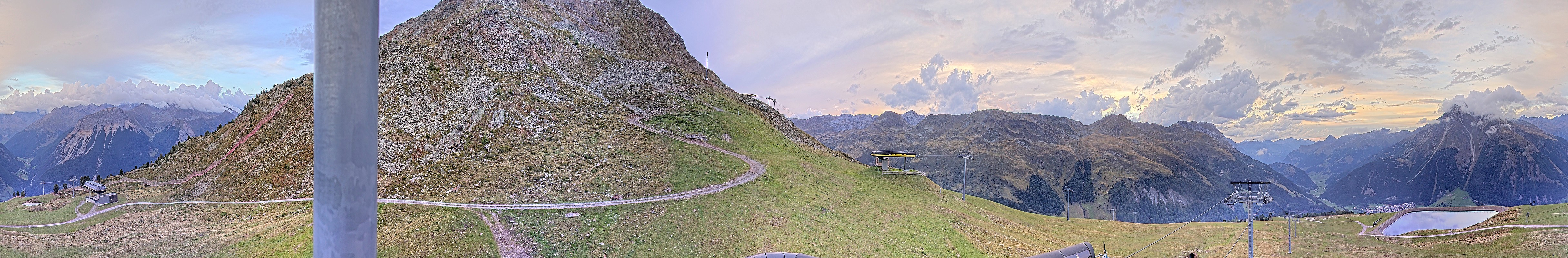 Archived image Webcam Ski resort Schöneben / Reschenpass