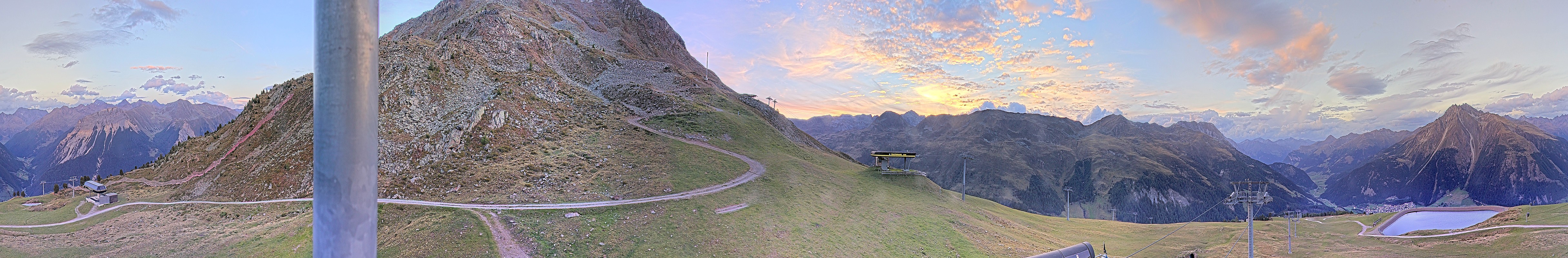 Archived image Webcam Ski resort Schöneben / Reschenpass