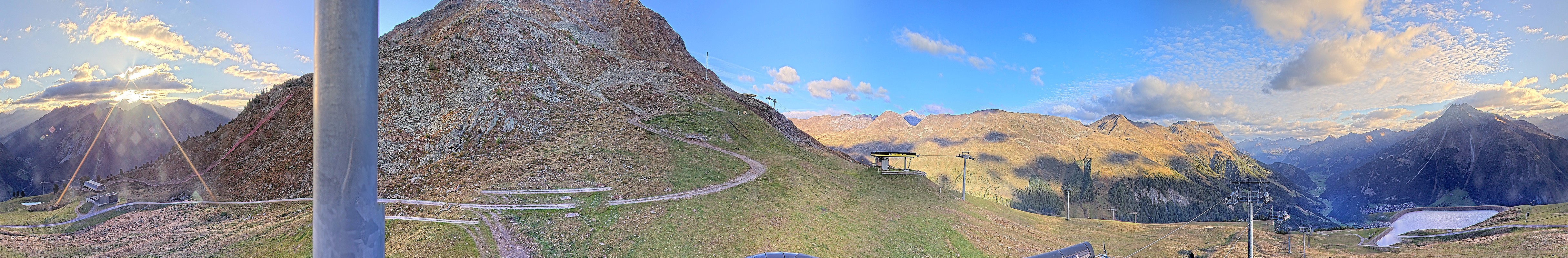 Archived image Webcam Ski resort Schöneben / Reschenpass