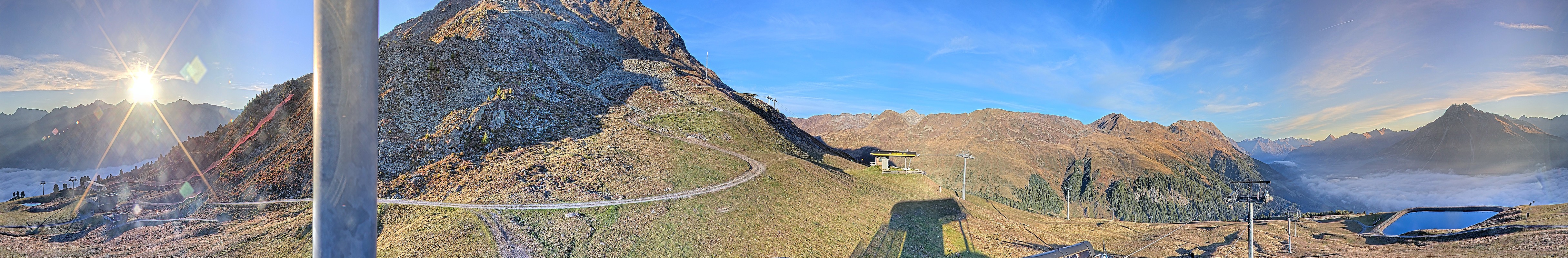 Archived image Webcam Ski resort Schöneben / Reschenpass