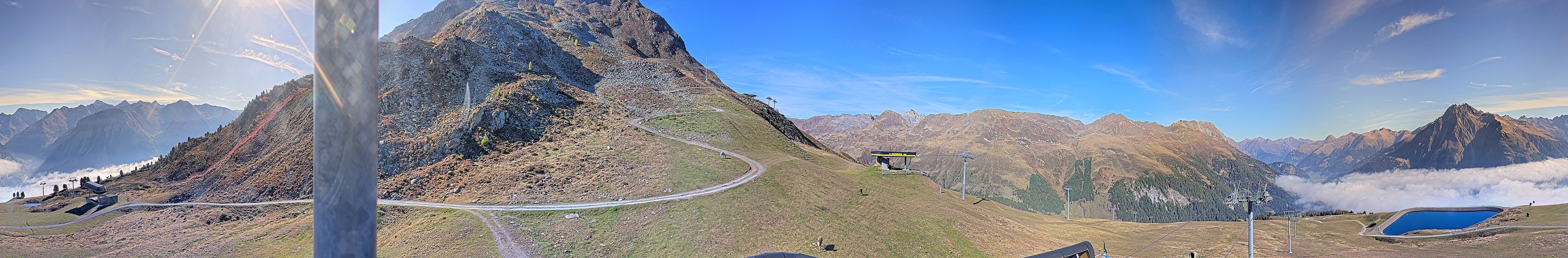Archived image Webcam Ski resort Schöneben / Reschenpass