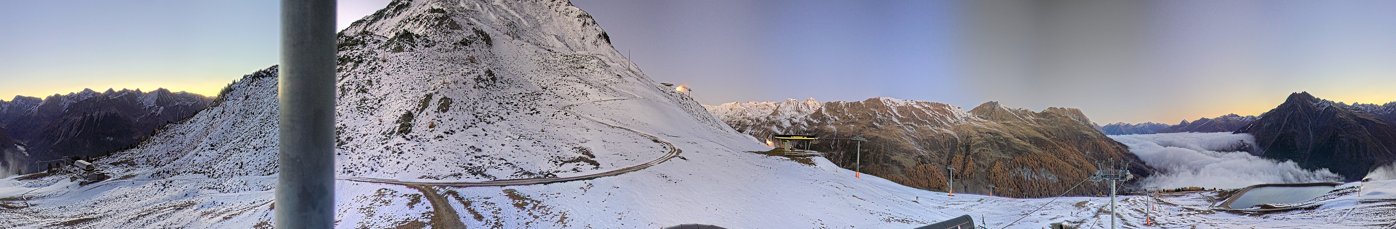 Archived image Webcam Ski resort Schöneben / Reschenpass