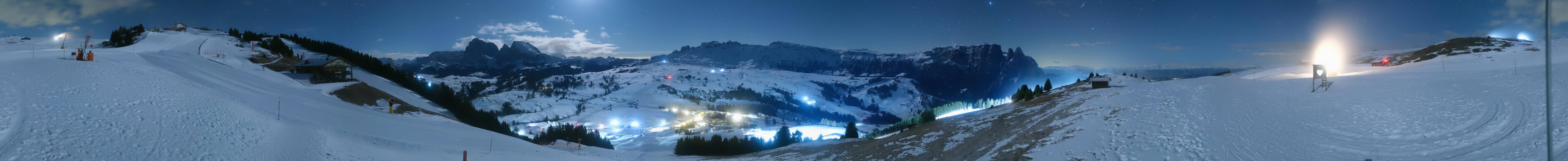 Archived image Webcam Seiser Alm