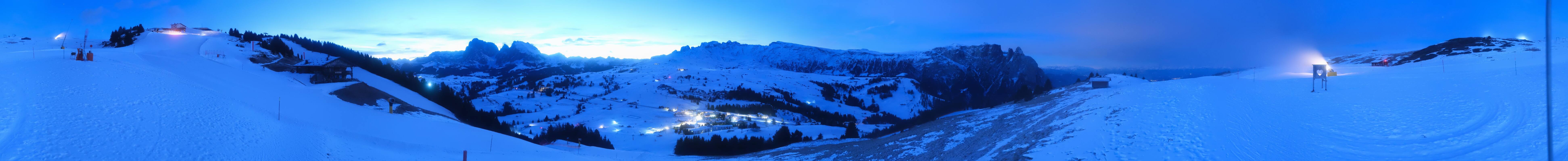 Archived image Webcam Seiser Alm