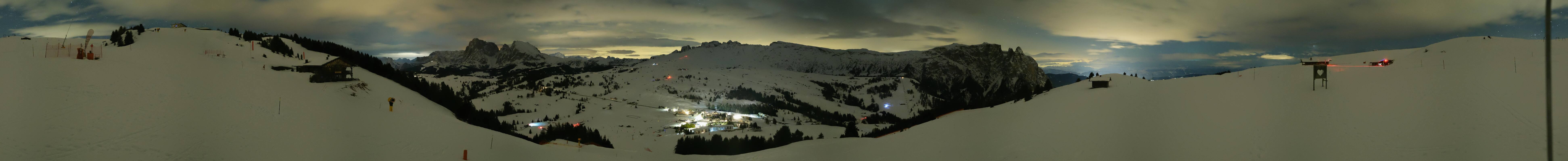 Archived image Webcam Seiser Alm