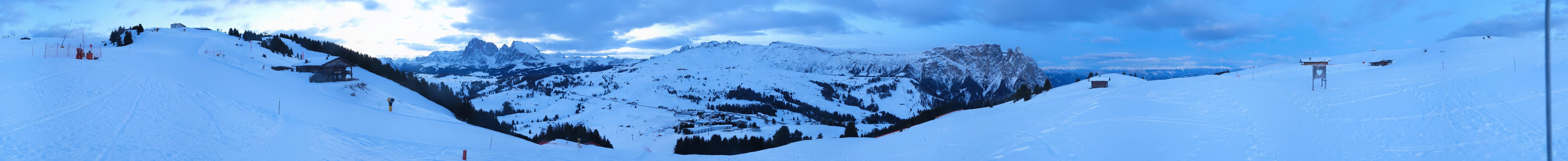 Archived image Webcam Seiser Alm