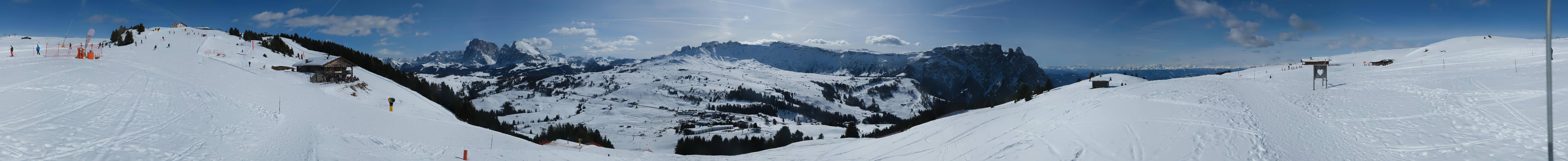 Archived image Webcam Seiser Alm