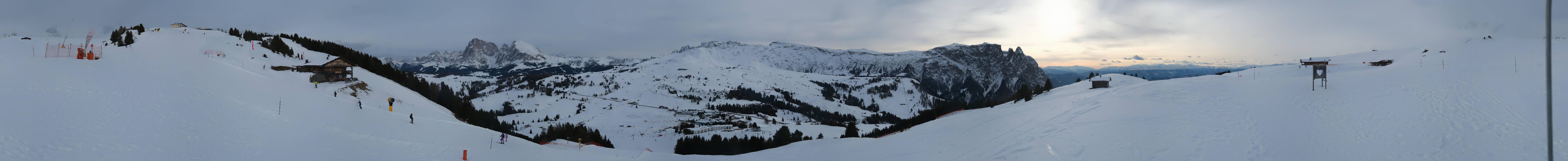 Archived image Webcam Seiser Alm