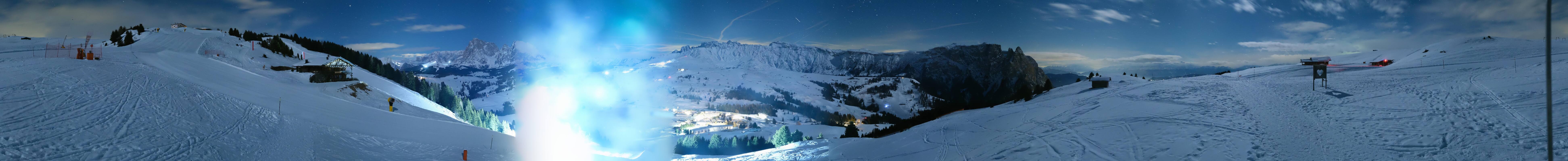 Archived image Webcam Seiser Alm