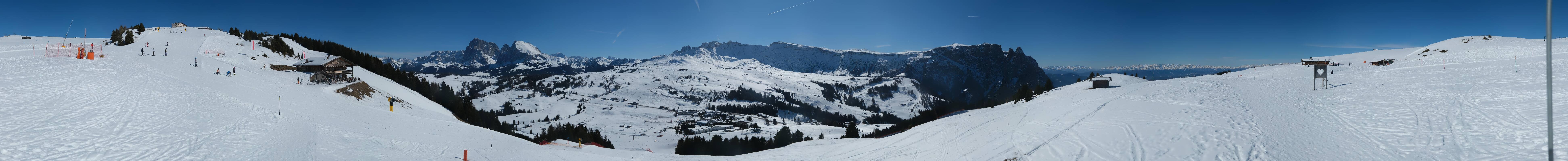 Archived image Webcam Seiser Alm