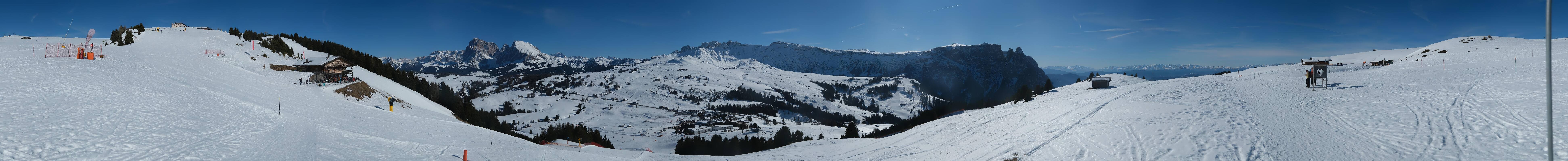 Archived image Webcam Seiser Alm