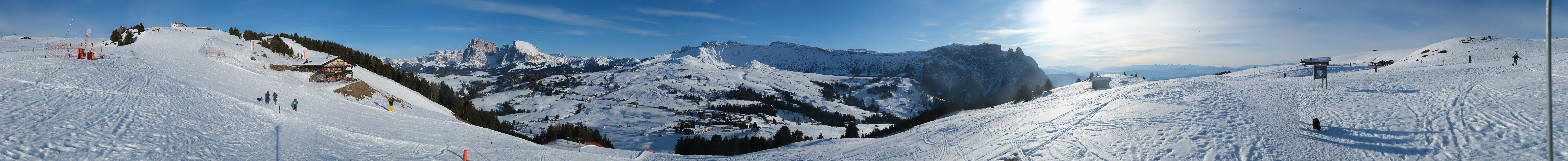 Archived image Webcam Seiser Alm